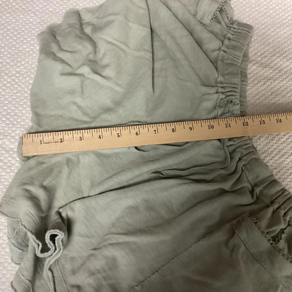 Free People Organic Cotton Gauze‎ Shorts Drawstring Waist Boho XS